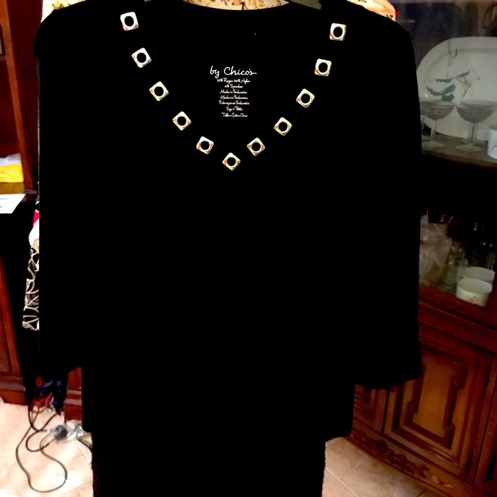 Chico’s black top, size 0p (ps)